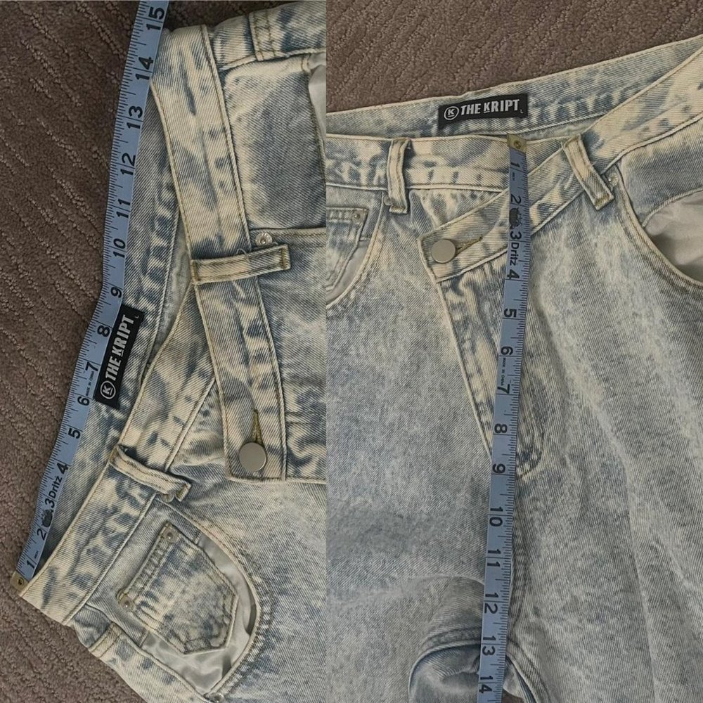 Wrap asymmetrical jeans - Picture 4 of 5